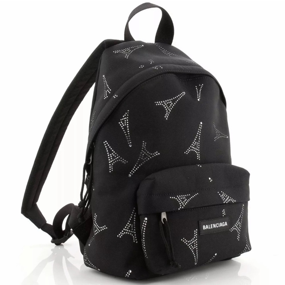 NWOT! Balenciaga Black Studded Men's Backpack